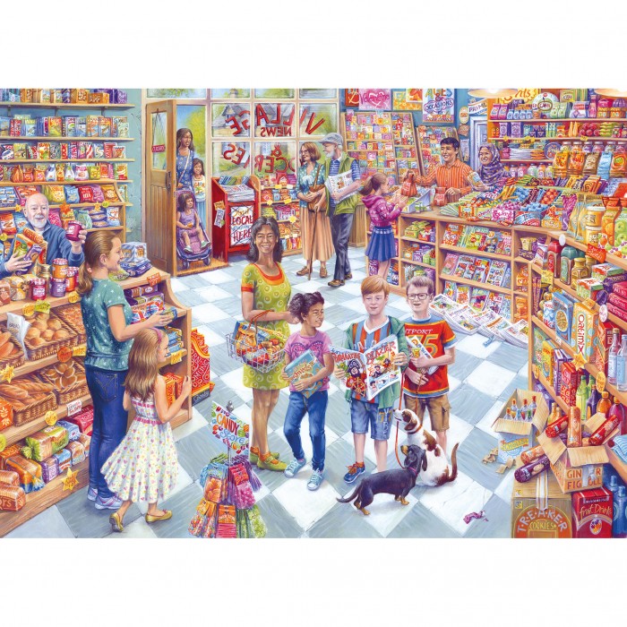 Puzzle Gibsons-G6354 Village News
