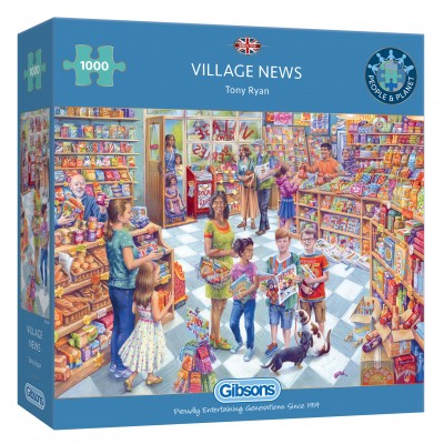 Puzzle Gibsons-G6354 Village News
