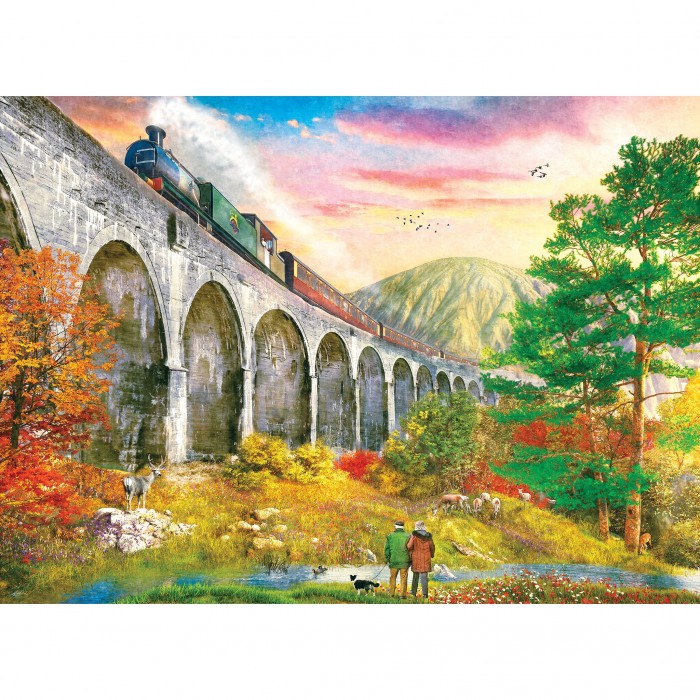 Puzzle Gibsons-G6365 Crossing Glenfinnan Viaduct