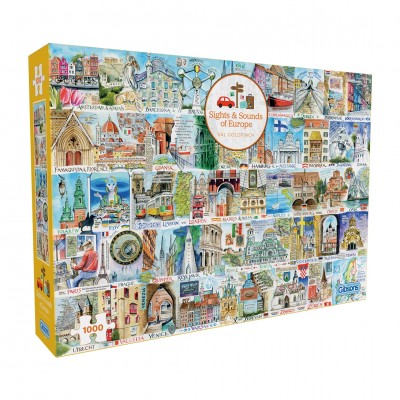 Puzzle Gibsons-G7146 Sights & Sounds of Europe