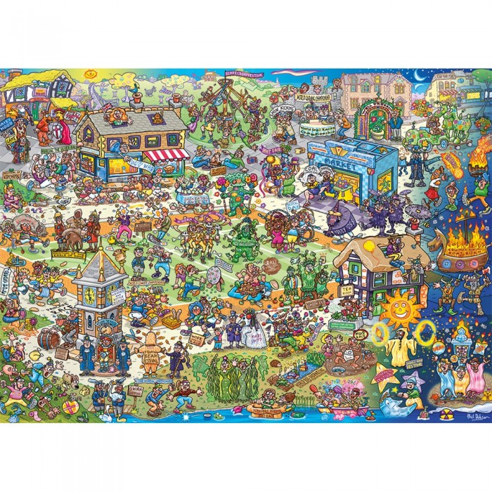 Puzzle  Gibsons-G7152 Jokesaws: Barmy Britain