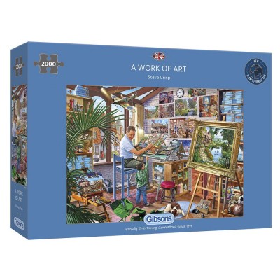 Puzzle Gibsons-G8017 A Work of Art