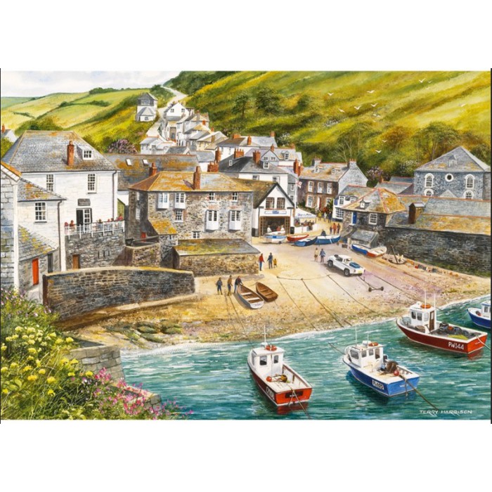 Jigsaw Puzzle - 500 Pieces - Fishing Port