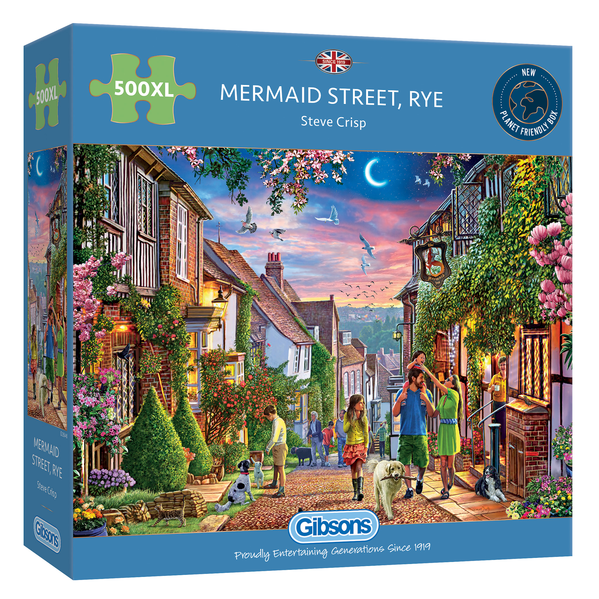 Gibsons G3546 Mermaid Street Rye 500xlpc Puzzle for sale online