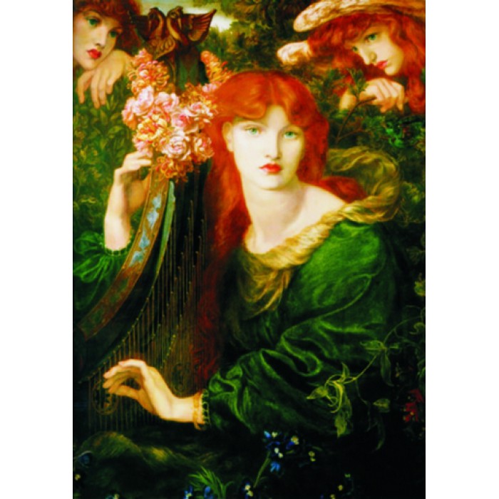 Puzzle  Gold-Puzzle-60584 Dante Gabriel Rossetti: La Ghirlandata