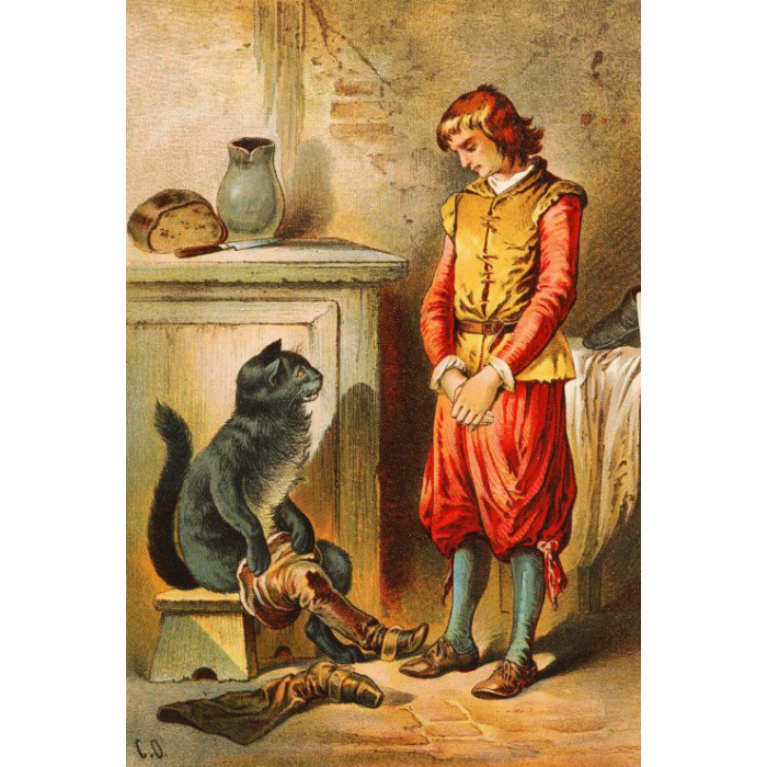 Puss in Boots, illustration by Carl Offterdinger