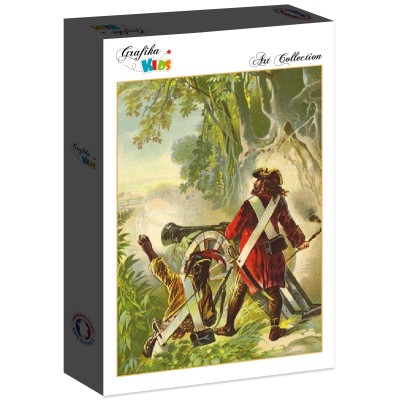 Puzzle Grafika-F-30876 Robinson Crusoe by Offterdinger & Zweigle