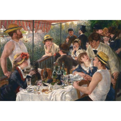 Puzzle Grafika-F-30886 Auguste Renoir: Le Déjeuner des Canotiers, 1881