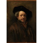 Puzzle  Grafika-F-31141 Rembrandt - Self-Portrait, 1660