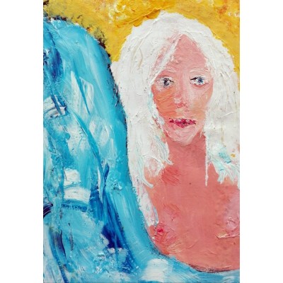 Puzzle Grafika-F-31270 Girl with White Hair