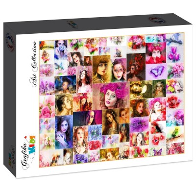 Puzzle Grafika-F-31574 Collage - Women