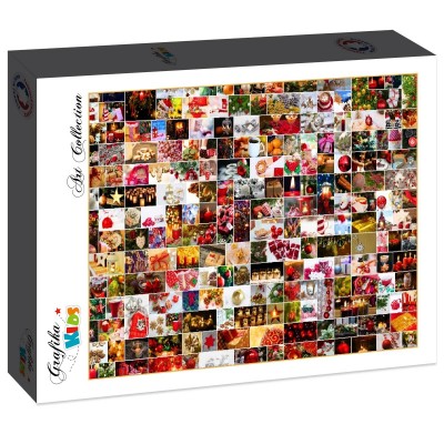 Puzzle Grafika-F-31575 Collage - Christmas