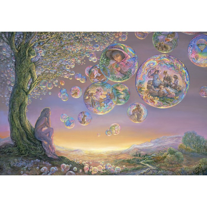 Puzzle  Grafika-F-31614 Josephine Wall - Bubble Tree