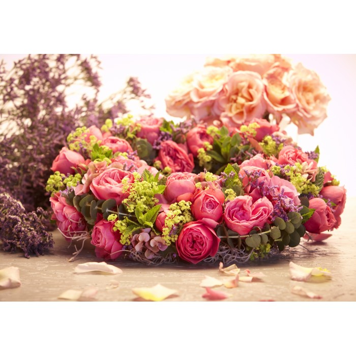 Puzzle Grafika-F-31642 Vintage Bouquet