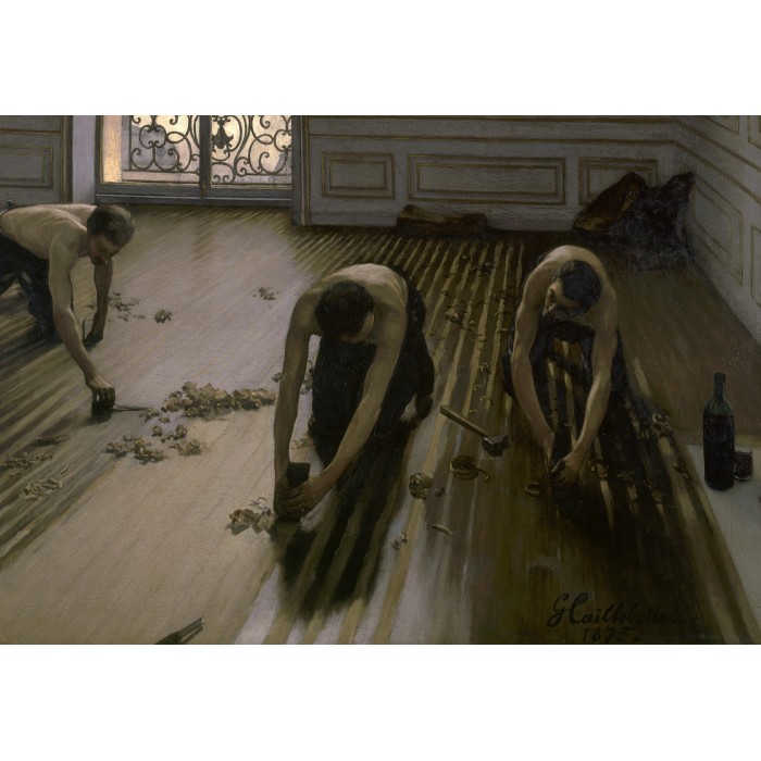 Gustave Caillebotte: The Floor Planers, 1875