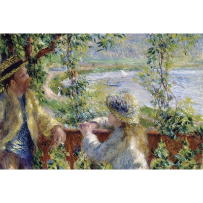 Puzzle Grafika-F-31694 Renoir Auguste: Near the Lake, 1879