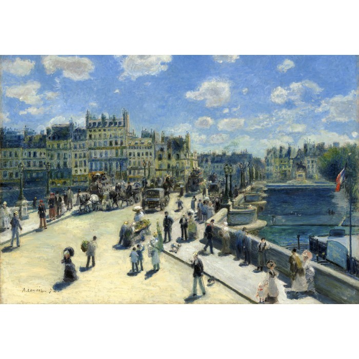 Auguste Renoir: Pont Neuf, Paris, 1872