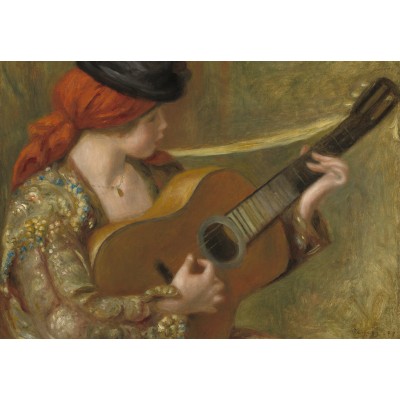 Puzzle Grafika-F-31903 Auguste Renoir - Young Spanish Woman with a Guitar