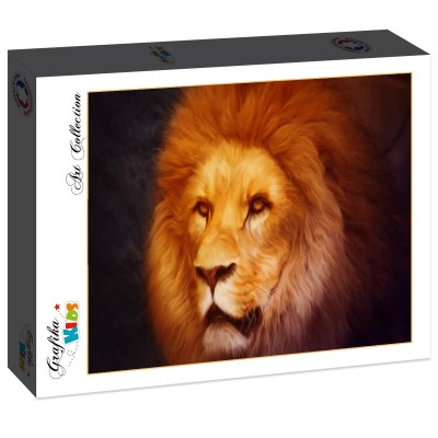 Puzzle Grafika-F-31919 Lion