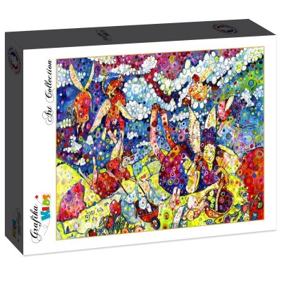 Puzzle Grafika-F-31975 Sally Rich - Gardening Angels