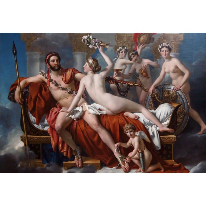 XXL Pieces - Jacques-Louis David: Mars Being Disarmed by Venus, 1824