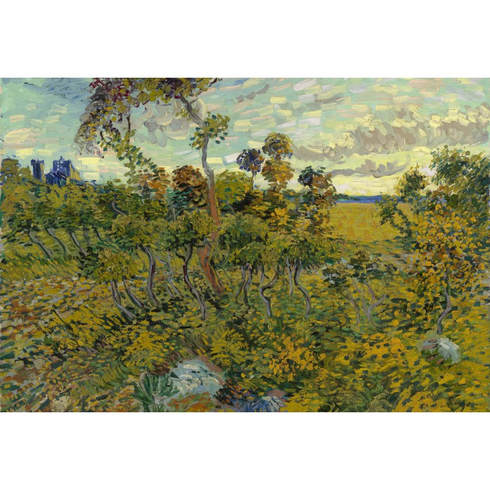 XXL Pieces - Van Gogh: Sunset at Montmajour, 1888