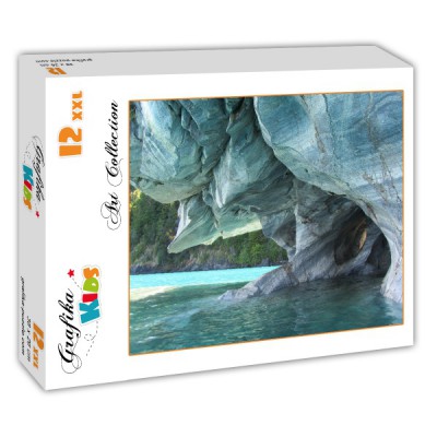 Puzzle Grafika-Kids-00669 XXL Pieces - Blue Marble Cave, Chile
