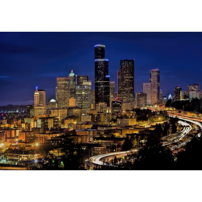 Puzzle  Grafika-Kids-00680 XXL Pieces - Seattle by Night