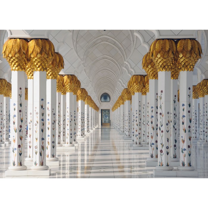 Magnetic Pieces - Sheikh Zayed Mosque in Abu Dhabi, United Arab Emirates