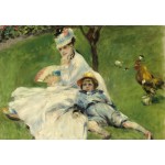 Puzzle   Auguste Renoir: Madame Monet and Her Son, 1874