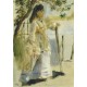 Auguste Renoir: Woman by a Fence, 1866