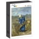 Vincent van Gogh - Peasant woman binding sheaves (after Millet)