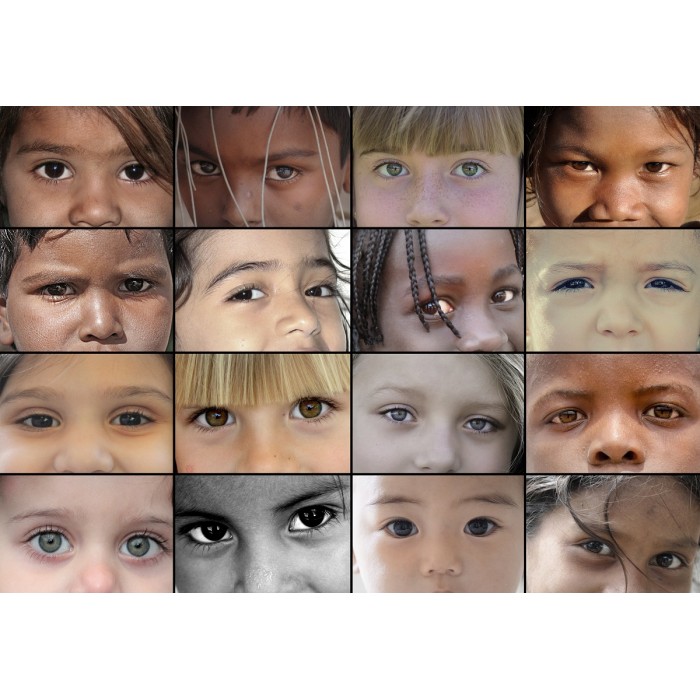 Puzzle  Grafika-00932 SOS MEDITERRANEE - Eyes of Children around the World