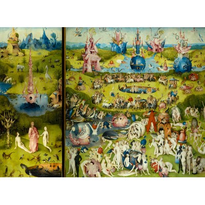 Puzzle Grafika-02993-P Hieronymus Bosch - The Garden of Earthly Delights