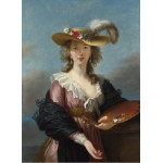 Puzzle   Elisabeth Vigée-Lebrun: Self-portrait in a Straw Hat, 1782