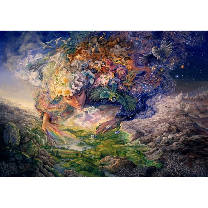 Puzzle  Grafika-F-30038 Josephine Wall - Breath of Gaia