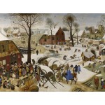 Puzzle  Grafika-F-30050 Brueghel Pieter: Numbering at Bethlehem