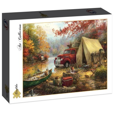 Puzzle Grafika-F-30053 Chuck Pinson - Share the Outdoors