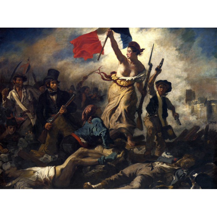 Puzzle Grafika-F-30191 Eugène Delacroix, 1830