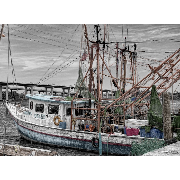 Puzzle  Grafika-F-30329 Fishing Boat