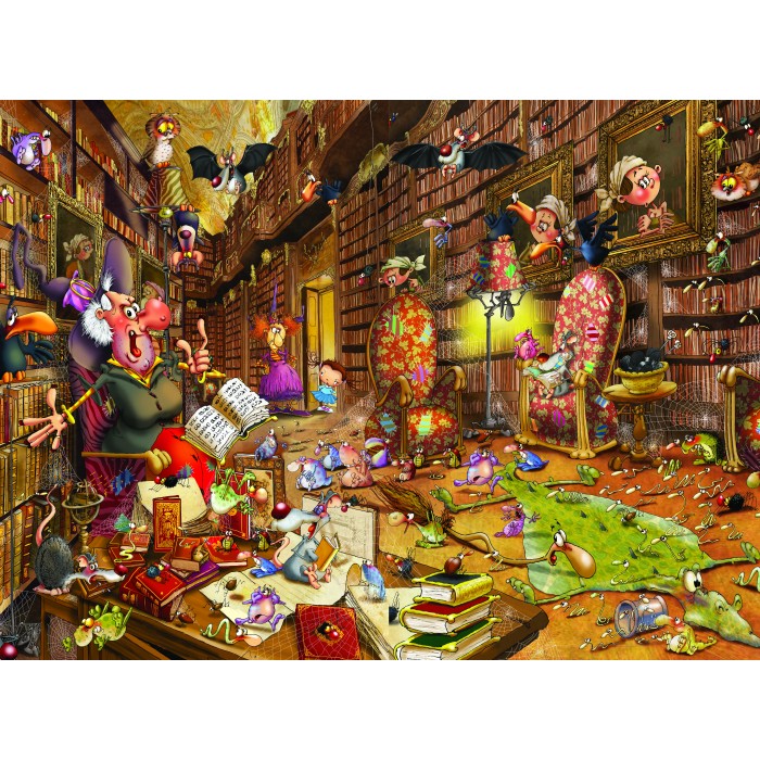Puzzle Grafika-F-30388 François Ruyer: Witch