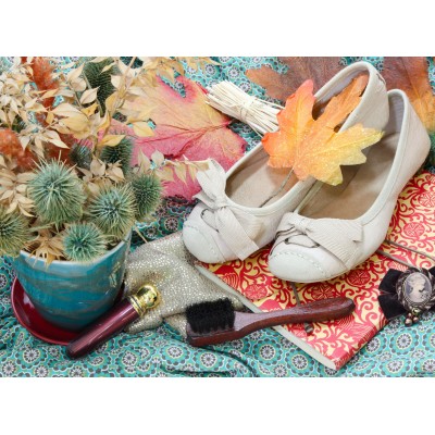 Puzzle Grafika-F-30445 Vintage Dancing Shoes