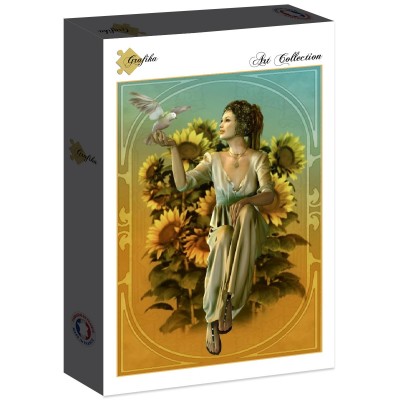 Puzzle Grafika-F-30452 Dove of Love
