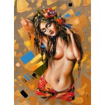 Puzzle  Grafika-F-30458 Beautiful naked Girl