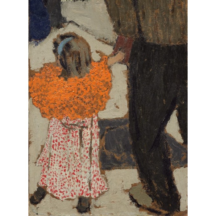 Puzzle  Grafika-F-30497 Edouard Vuillard: Child Wearing a Red Scarf, 1891