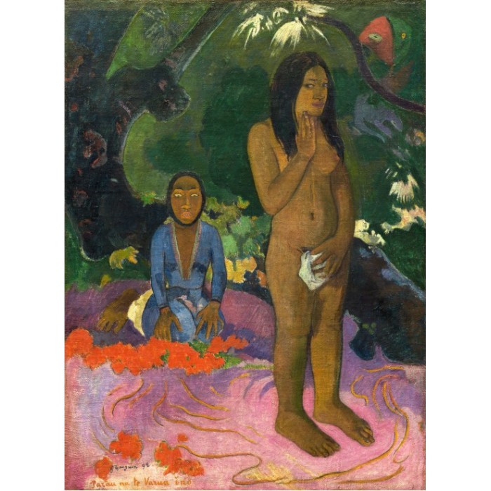 Paul Gauguin: Parau na te Varua ino (Words of the Devil), 1892