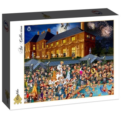 Puzzle Grafika-F-30599 François Ruyer: Château de Vallery