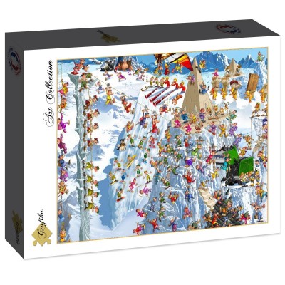 Puzzle Grafika-F-30601 François Ruyer - Climbing