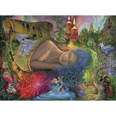 Puzzle Grafika-F-30619 Josephine Wall - Dreaming in Color