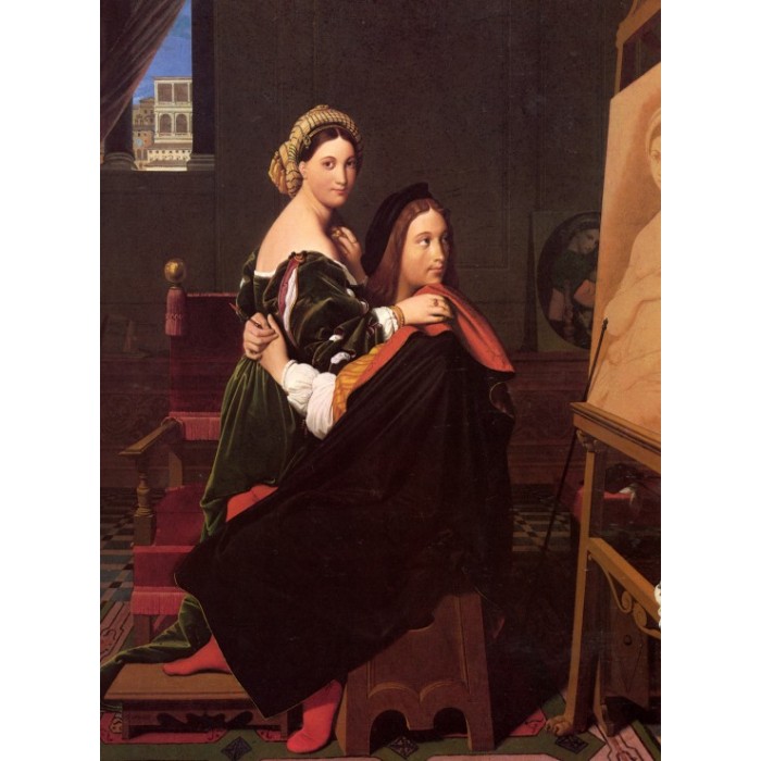 Jean-Auguste-Dominique Ingres: Raphaël and the Fornarina, 181